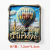 Turkey Fridge Stickers Cappadocia Souvenirs Istanbul Hot-air Balloon Fridge Magnets Home Decoration Wedding Gifts