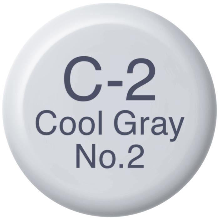 Recharge Encre Marqueur - COPIC - C2 Cool Gray 2 Gris