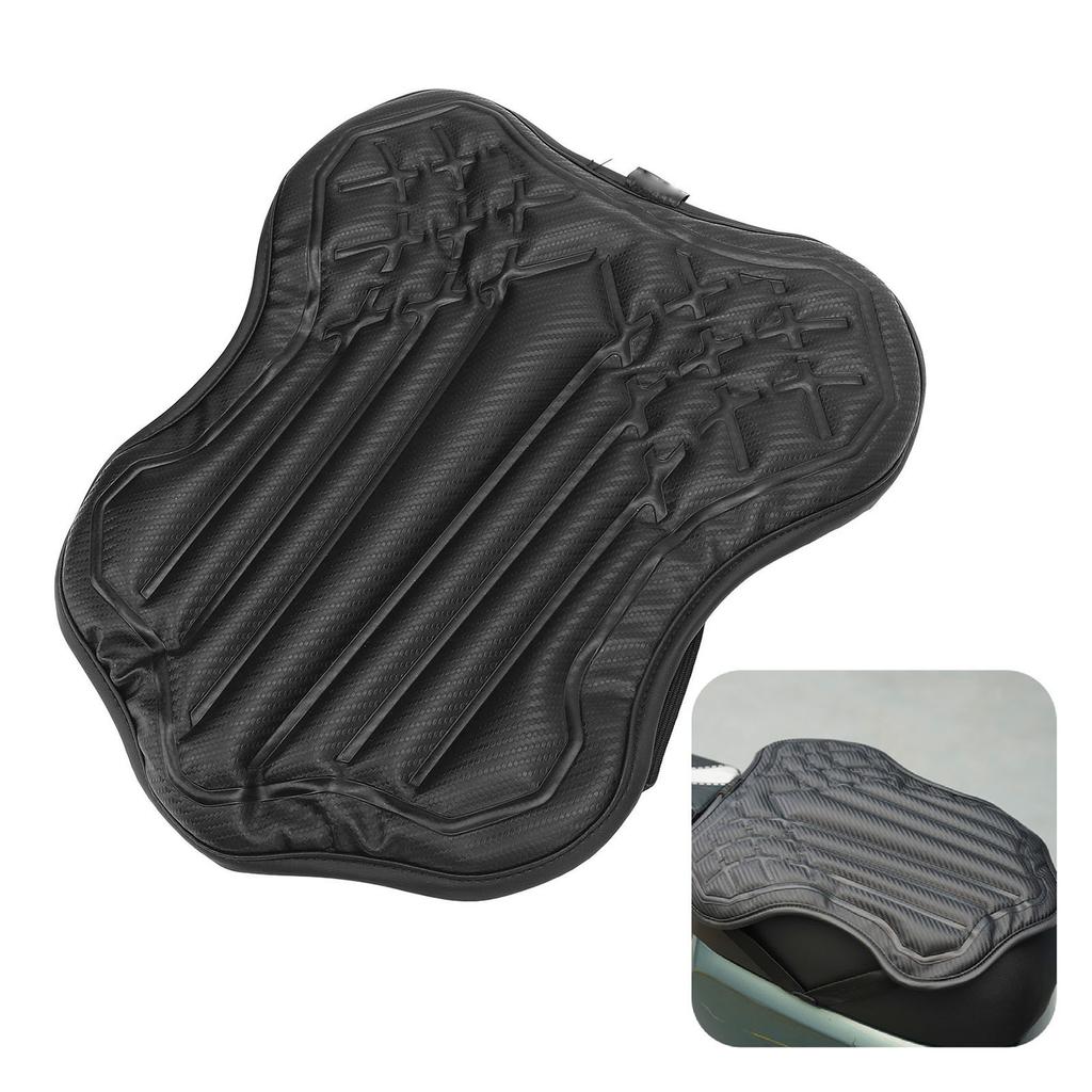 Motorcycle Seat Cushion Shock Absorbing Water Resistant Soft Comfortable Breathable Motorcycle Seat Pad