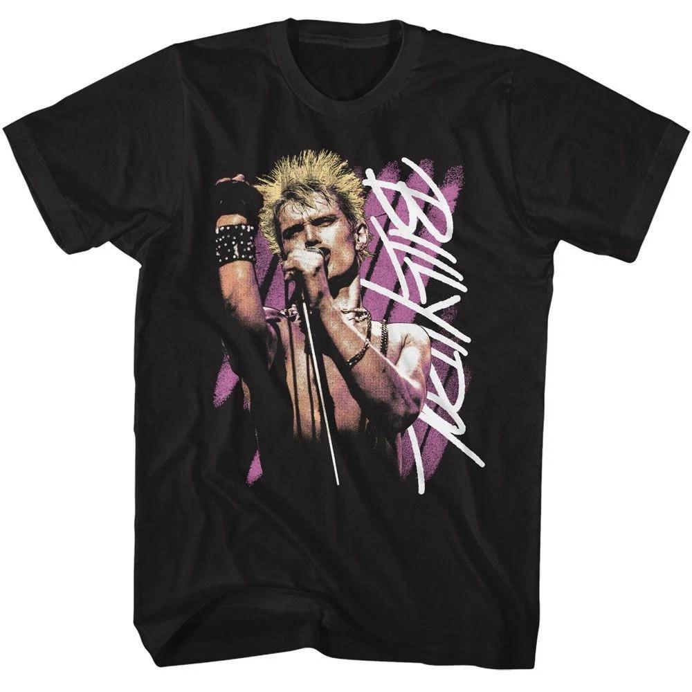 Billy Idol Background Stripes Black Music  Children s T-shirt 140