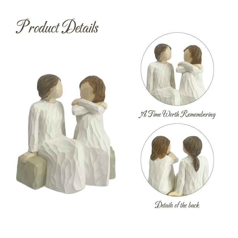 Good Friend Home Sculpture Willow Artwork Trusted Friend Living Room Bedroom Dining Table Decoration Resin Crafts Decora Supplie