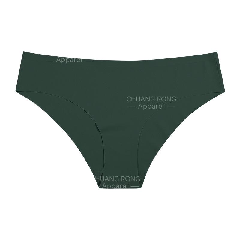 

Sexy seamless creased large size underwear high quality low waist ice silk breathable skin-friendly yoga briefs XL