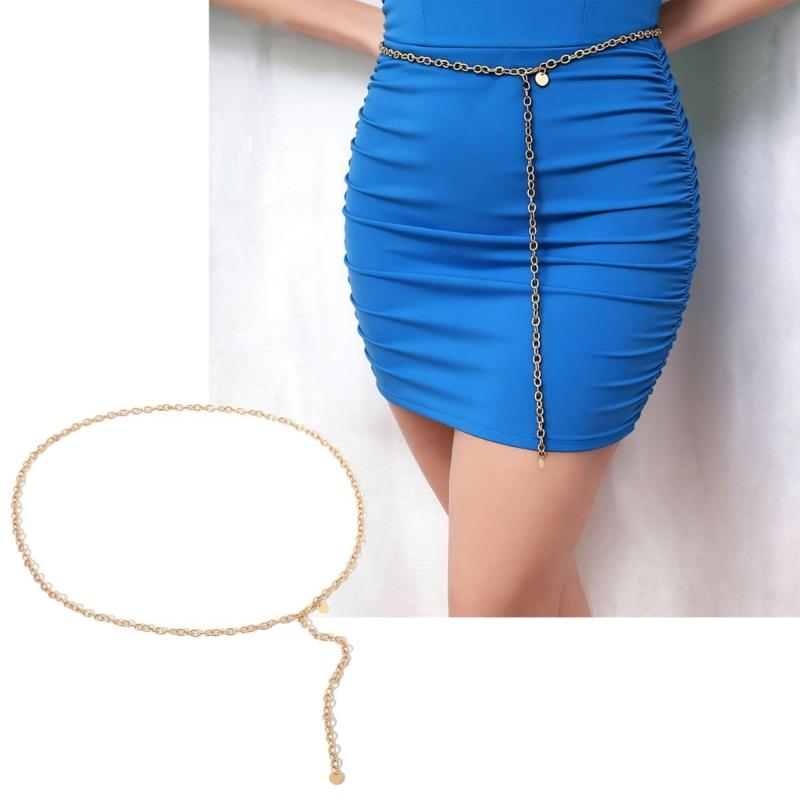 Versatile Single Layer Waist Chain Sequins and Pendant Accessory Perfect for Parties Event or Daily Wear Shows Elegantly
