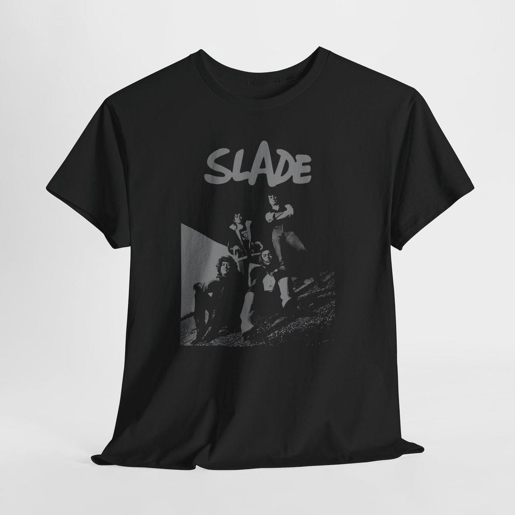 Slade Band Photo Tee | Vintage Rock Group Graphic T-Shirt