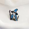 Cartoon Animal Metal Brooch, Cute And Playful Design Collar Pin, Versatile Clothing Decoration Badge, Personalized Accessory