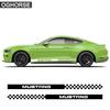 Ford Mustang Sporty Pinstripe Side Skirt Sticker