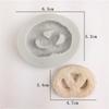DIY Handmade Biscuit Silicone Mould Chocolate Cake Baking Mould Cartoon I Cream Candy Dessert Decor Molds Jewelry Mold Tools