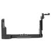 Metal Microphone Stand L Quick Release Plate Vertical Shooting Handle for Canon M6 Mark IIgray