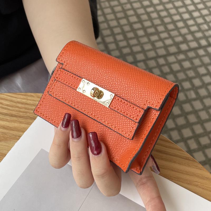 

Женский держатель для карт и монет из натуральной кожи - Большая вместимость для водительского удостоверения и документов