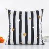 Geometry Bronzing Pillowcase Cover Strip Pillows Cases Bedroom Home Decorative Throw Pillowcases