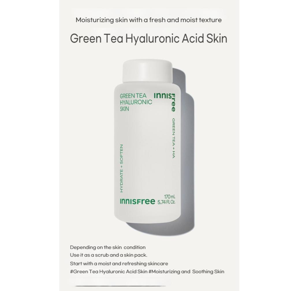 Innisfree Thé Vert Hyaluronique Peau 170ml