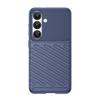 Panzer-Silikonhülle für Samsung Galaxy S25 Thunder Case - Blau