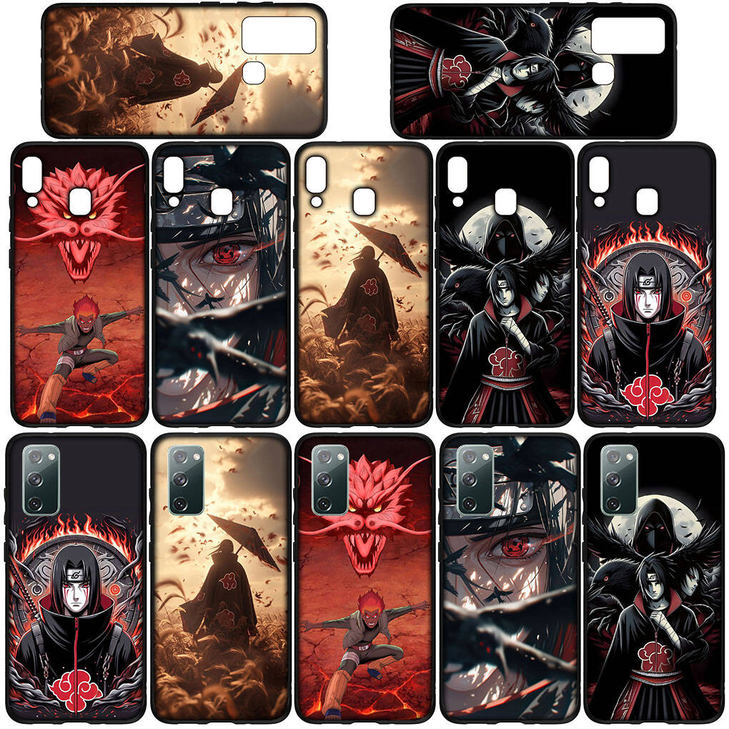 Phone Case for iPhone 17 15 16 Plus Xiaomi Poco X7 X6 F8 F7 C85 C75 C71 Redmi Note 14 12 11 13 Pro Max A4 14C 13C 15C Itachi Might Guy Narutos Coque