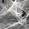 Artificial Luminous Spider Web 3/6/10 Meters Halloween  Cobwebs  Haunted House