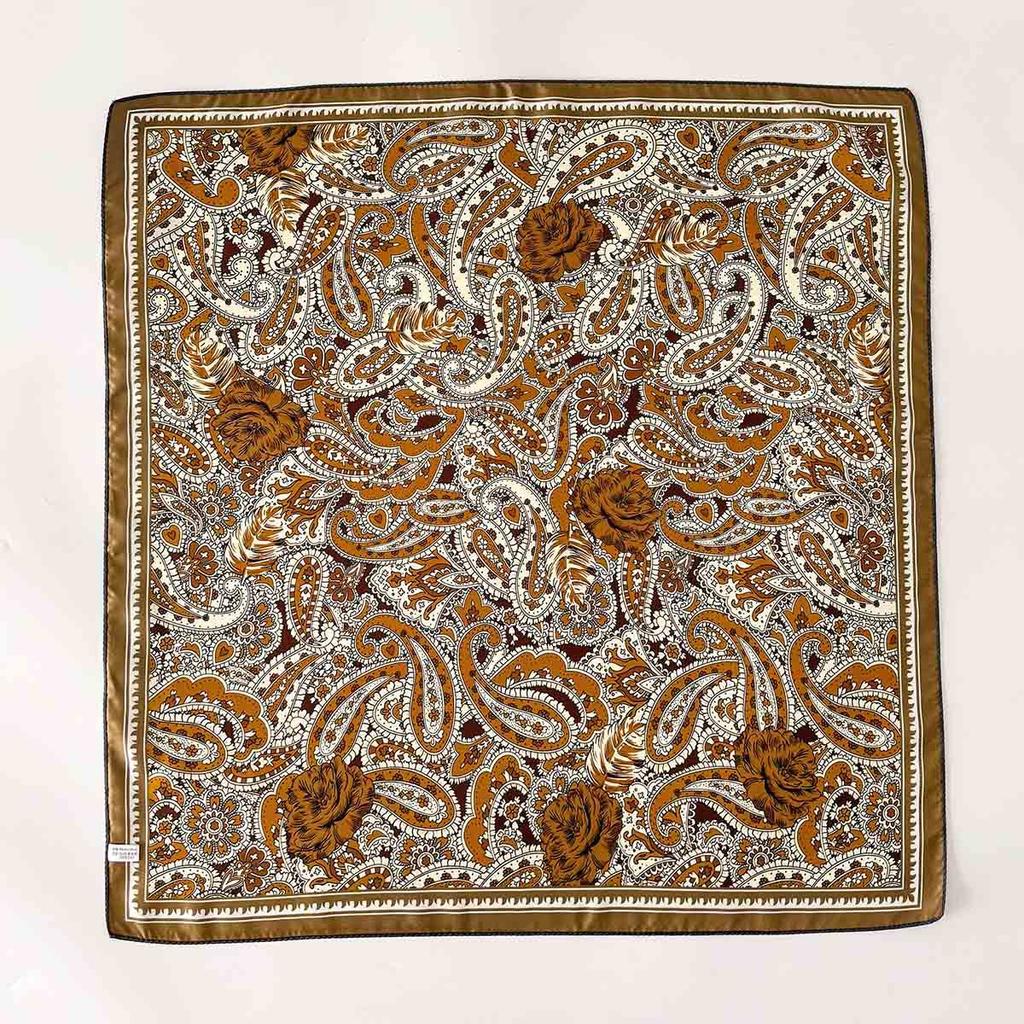 100% Natural Twill Silk Scarf for Women Neck Double side Female Foulard Shawl Square Neckerchief Lady Hijab Bandana new Scarves