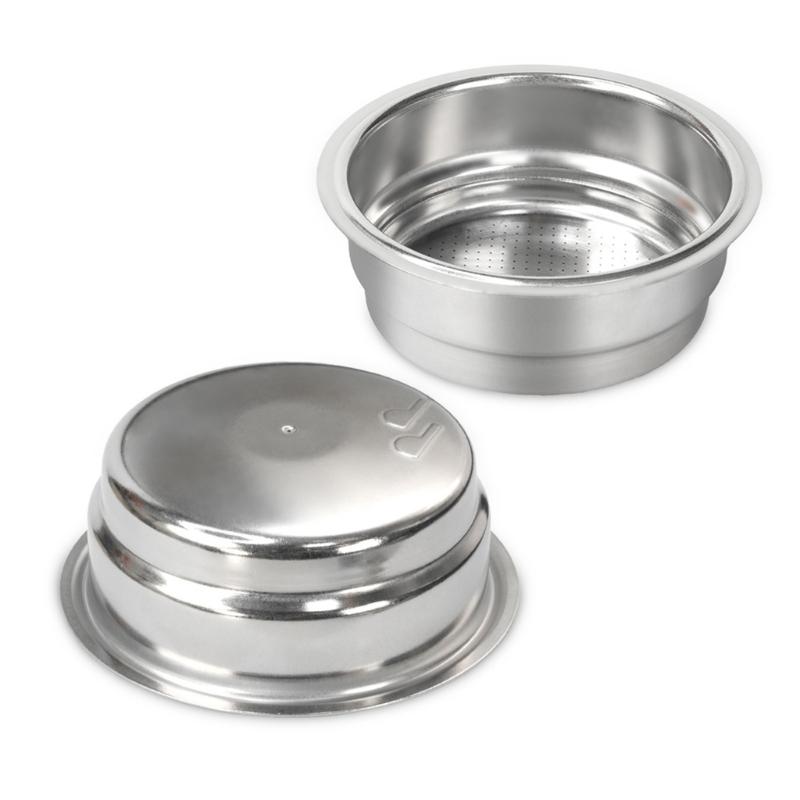 Stainless Steel Filter Basket Powder Bowl Coffee Grounds Filtering Tool Suitable for EC331 EC680 EC685 Coffee Machine