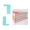 8PCS PP Cake Decorating Scraper Blue Serrated Edge Cake Pattern Comb Flexible Assorted Pattern Edge Pastry Cutter