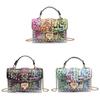 Transparent Jelly Purse With Lock Closure For Casual Outings And Trendy Looks