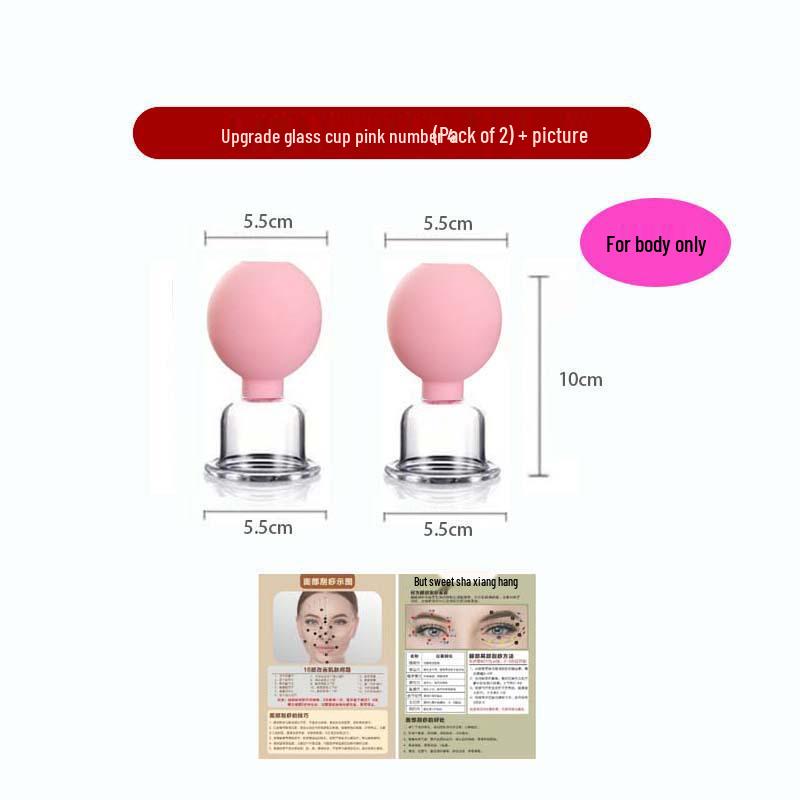 Facial Gua Sha Cupping Massage Device - Convenient PVC Sphere Vacuum Beauty Cup
