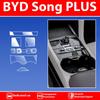 Für BYD Song Plus / DM-i / EV Innenraum-Schutzfolien-Kit, Mittelkonsole Armaturenbrett Touchscreen Kratzfest Aufkleber Abdeckung