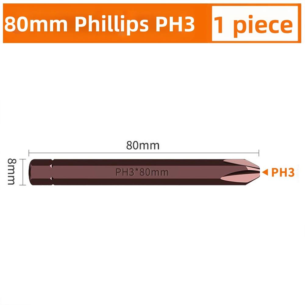 Magnetic Bits Alloy Steel Construction Wear Resistant Finish
