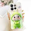 For itel A60 2022 Case Cute Rabbit Sunflower Silicone Soft ShockProof Back Cover For ITEL A 60 A60 ITELA60 Fundas Bumper Capas