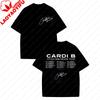 Cardi B Little Miss Drama Tour 2026 Merch Tshirt Unisex Unisex Fashion Vintage Washed Tee Summer Casual Loose Tops