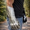 Medieval Steel Gauntlets with Claws, Gothic Knight Armor Gloves, Fantasy LARP Costume