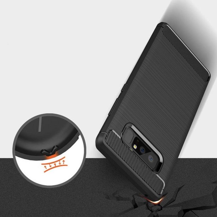 Sc Carbon Galaxy Note 8 Black