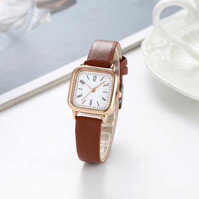 Women Bracelet Quartz Watches Wristwatch PU Leather Watch Lady Sports Dress Clock Gift