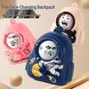 Funny Couple Face-Changing Backpack Keychain Ornament Toy