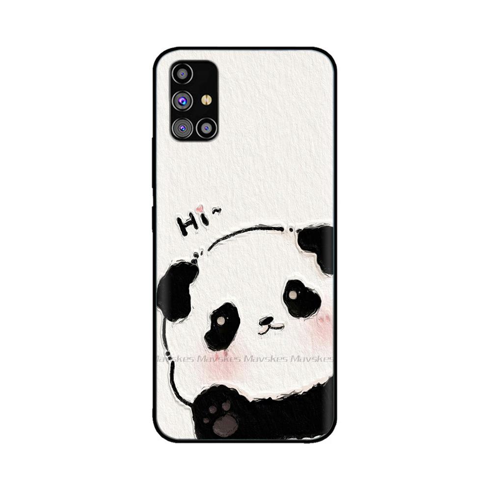 Shockproof Cover For Samsung Galaxy A51 Case Animal Painted Soft Silicon Cover For Samsung A51 Case A 51 4G 5G Bumper Shell Para