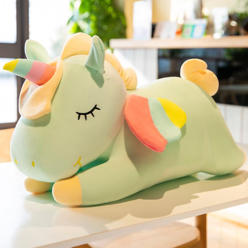 

Unicorn Angel Plush Toy - Children s Sleeping Pillow & Gift 30cm розовый