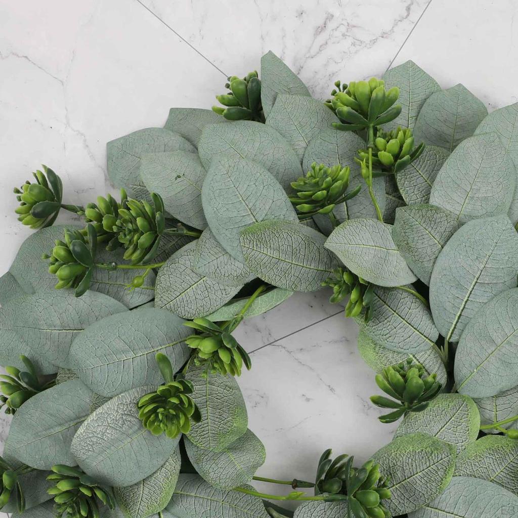Eucalyptus Wreath, Artificial Easter Wreaths for Front Door, Wreath