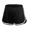 Women's satin smooth high waist slim  edge running Home Shorts