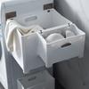 Bathroom Laundry Hamper Foldable Storage Basket Wall Mounted for Toiletries