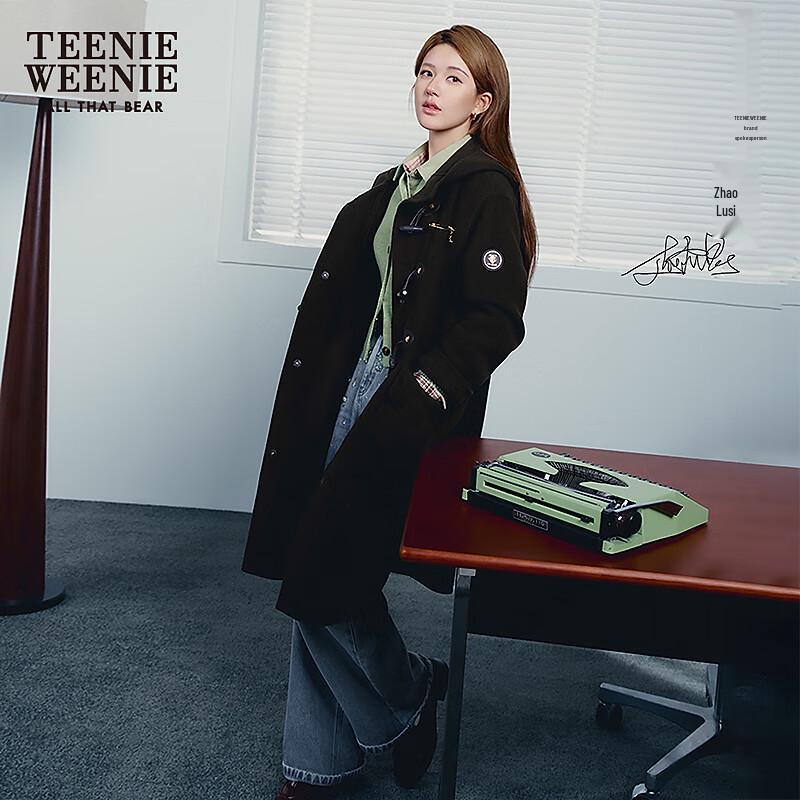 

Teenie Weenie Women s 2025 Autumn Embroidered Straight-Leg Denim Jeans L