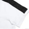 Emporio Armani SS23 Color Block Shoulder Letter Strap Short Sleeve Polo Shirt Men tops White 3R1FG2-1JCYZ-0100
