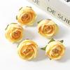 5/10/20Pcs 3.5cm Silk Tea Roses Bud Artificial Flowers Head for Scrapbook Wedding Decoration Home Room Supplies Accessories
