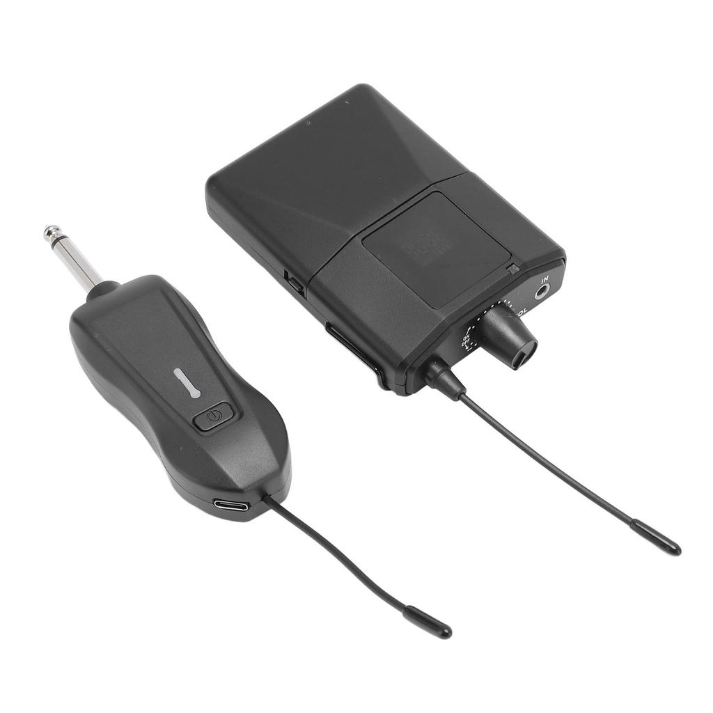 Fones de Ouvido Sem Fio Monitoramento Transmissor Receptor UHF Ajustável 600 700MHz Saída Estéreo 3.5mm Estéreo Sem Fio