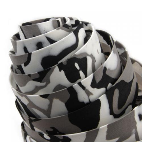 Road Bike Rubber Foam Cork Handlebar Wrap Tape with 2 Bar Pl
