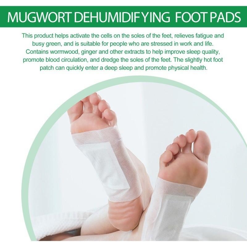 Ouhoe Ginger And Mugwort Essence Moisturizing Foot Patch For Relaxing Body Care And Soothing Massage