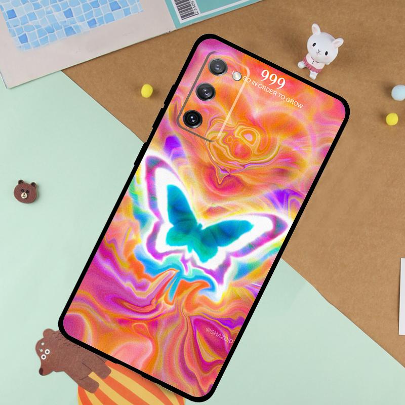 Heißer Verkauf Spirituell Trippy Weiche Hülle Für Samsung Galaxy S25 Ultra S9 S10 S20 S22 S21 Plus S23 FE S24 Ultra Funda Abdeckung