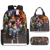 New Virtual World ROBLOX Primary and Secondary School School Bag Children's Backpack Backpack Cartoon Lunch Bag