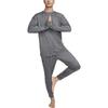 Nike Solide Jogginghose mit Kordelzug, mittelhoch geschnitten, Herrenhosen, Grau FB7783-065