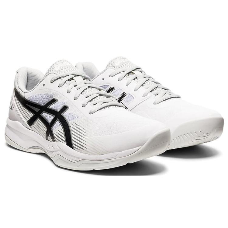 New Asics Gel Game 8 Cushioning Anti Slip And Wear Resistant Low Top Running Shoes Men's White Black 1041A192-101