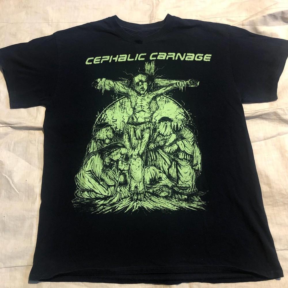 

Cephalic Carnage band Tshirt Full Size S5XL PNA_123 Unisex T-Shirt XXXL