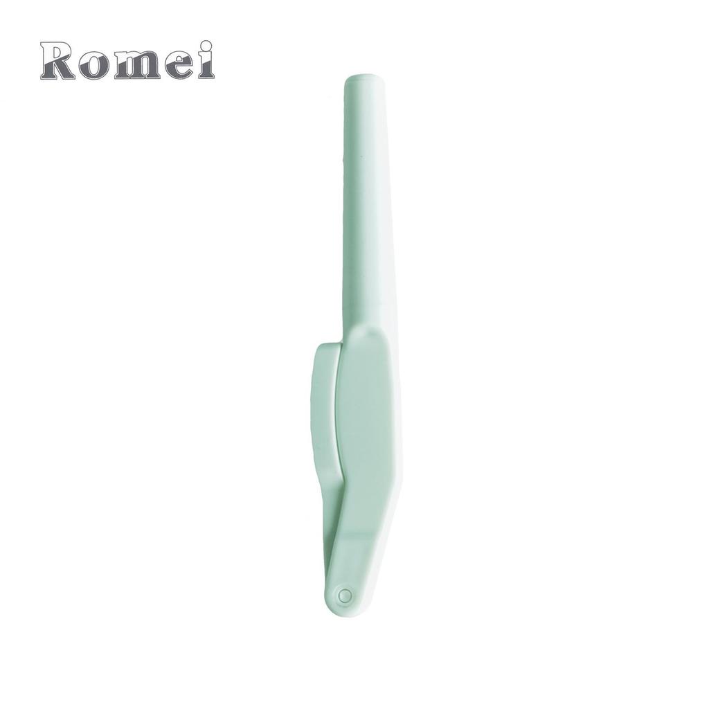 Luo Mei Foldable Double-Headed Eyelash Comb with Protective Sleeve and Nylon Bristles