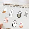 61pcs Cat Paw Stickers, Cute Paw Print Stickers Funny Funimost Vinyl Waterproof Stickers for Water Bottle Laptop