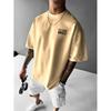 Men's summer 100% pure cotton fashionable casual loose tribute Van Gogh famous painting printed round neck short sleeved T-shirt